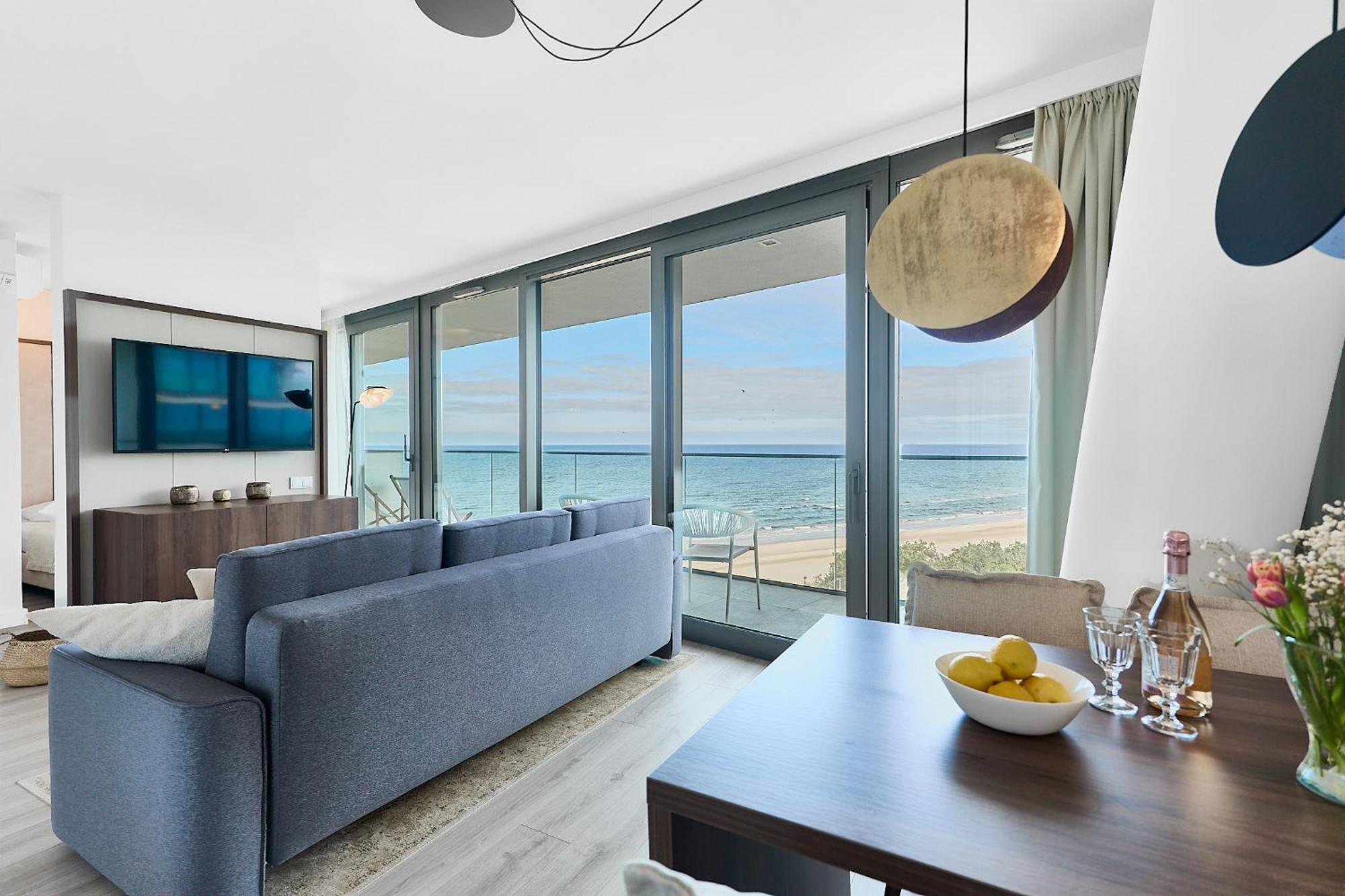 Wave Sea View Private Apartment - A864 Мендзыздрое Экстерьер фото